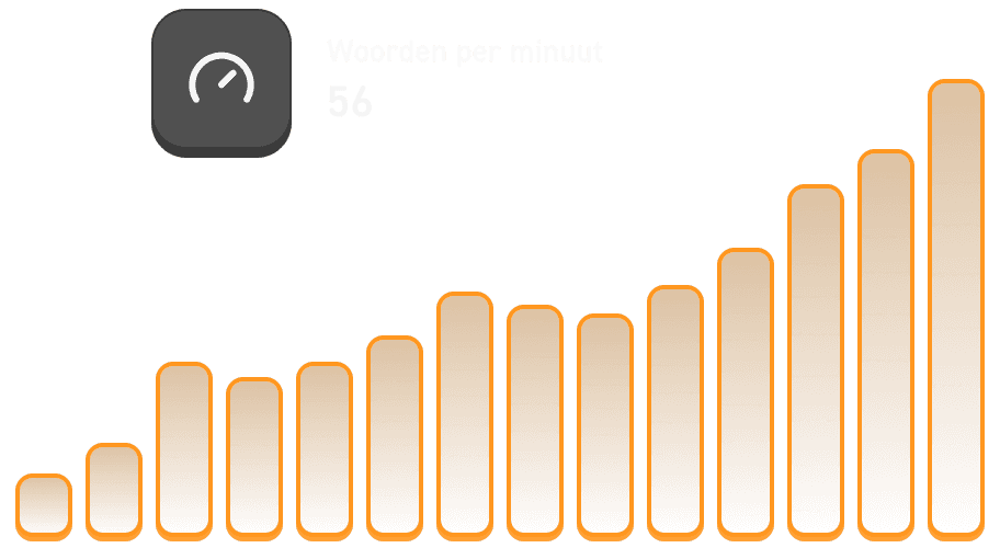 Houd leessnelheid bij